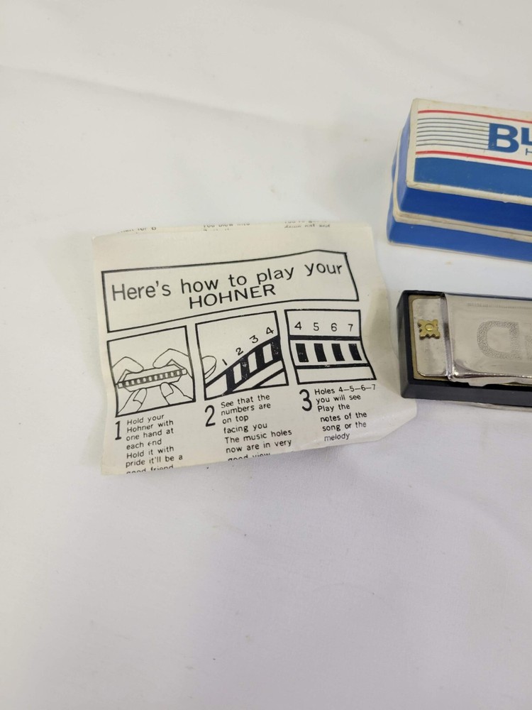 Hohner International Bluesband Harmonica Complete with Box Key-C
