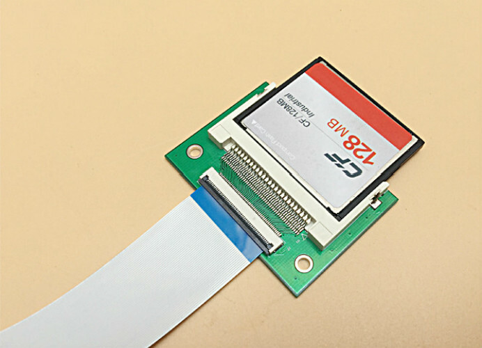 CF Compact Flash Card Extender CF Slot 50Pin Extension Cable Adapter