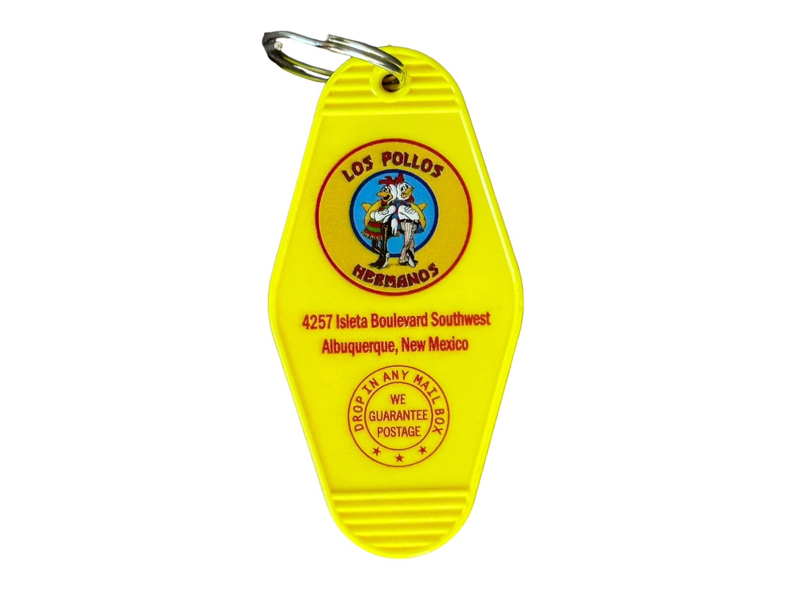 Breaking Bad Los Pollos Hermanos inspired keytag
