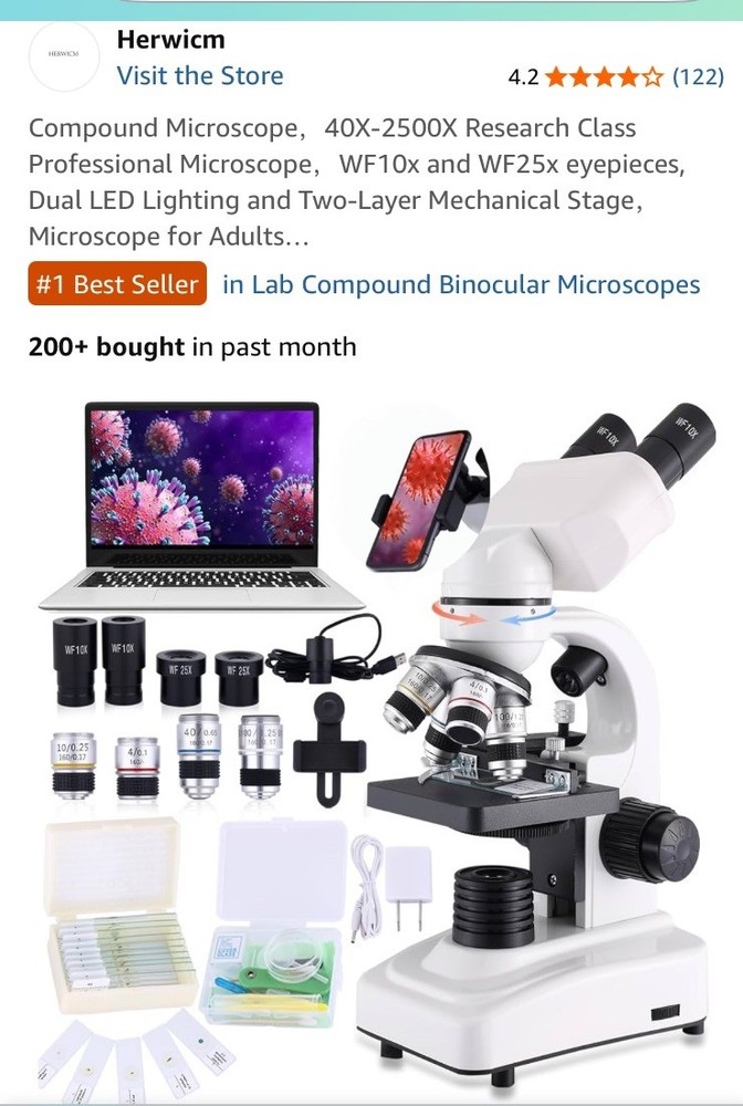Compound Binocular Microscope