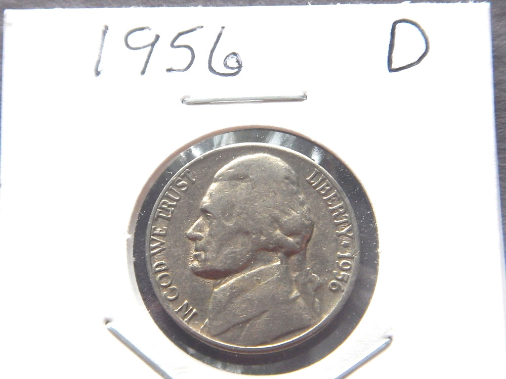 1956 (D) Jefferson Nickel