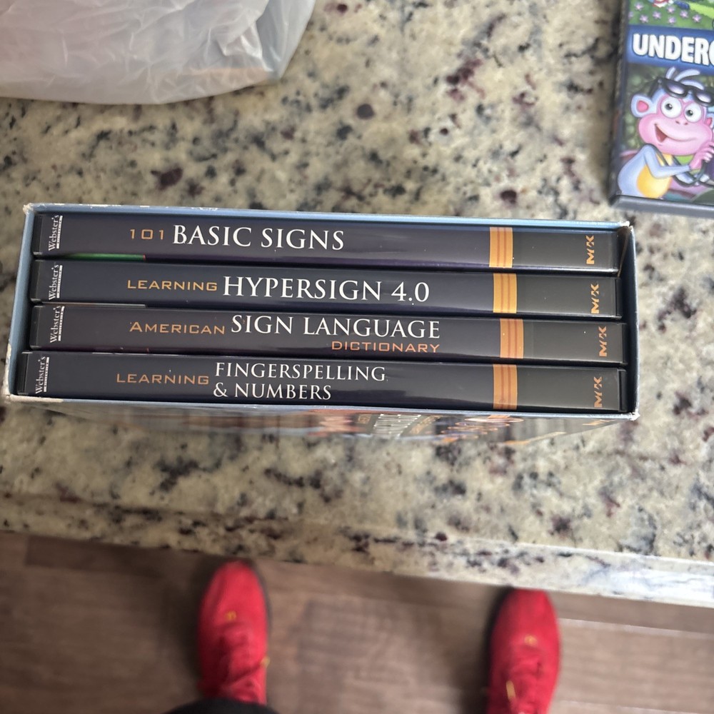 Multimedia 2000 American Sign Language Learning System (Windows) - 4 Pack cd