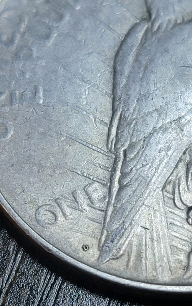 1922-D Peace Silver Dollar - Denver Mint- Raw Circulated Condition- Solid Coin!
