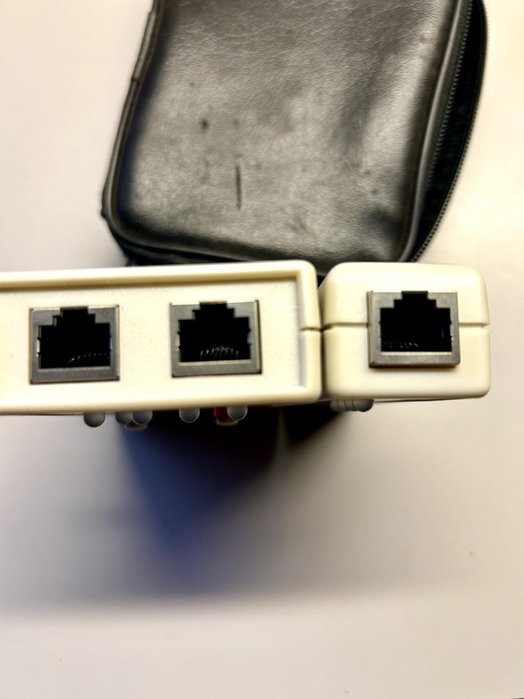 ENHANCED NETWORK CABLE TESTER NETWORK CABLE TERMINATOR MODEL #251452