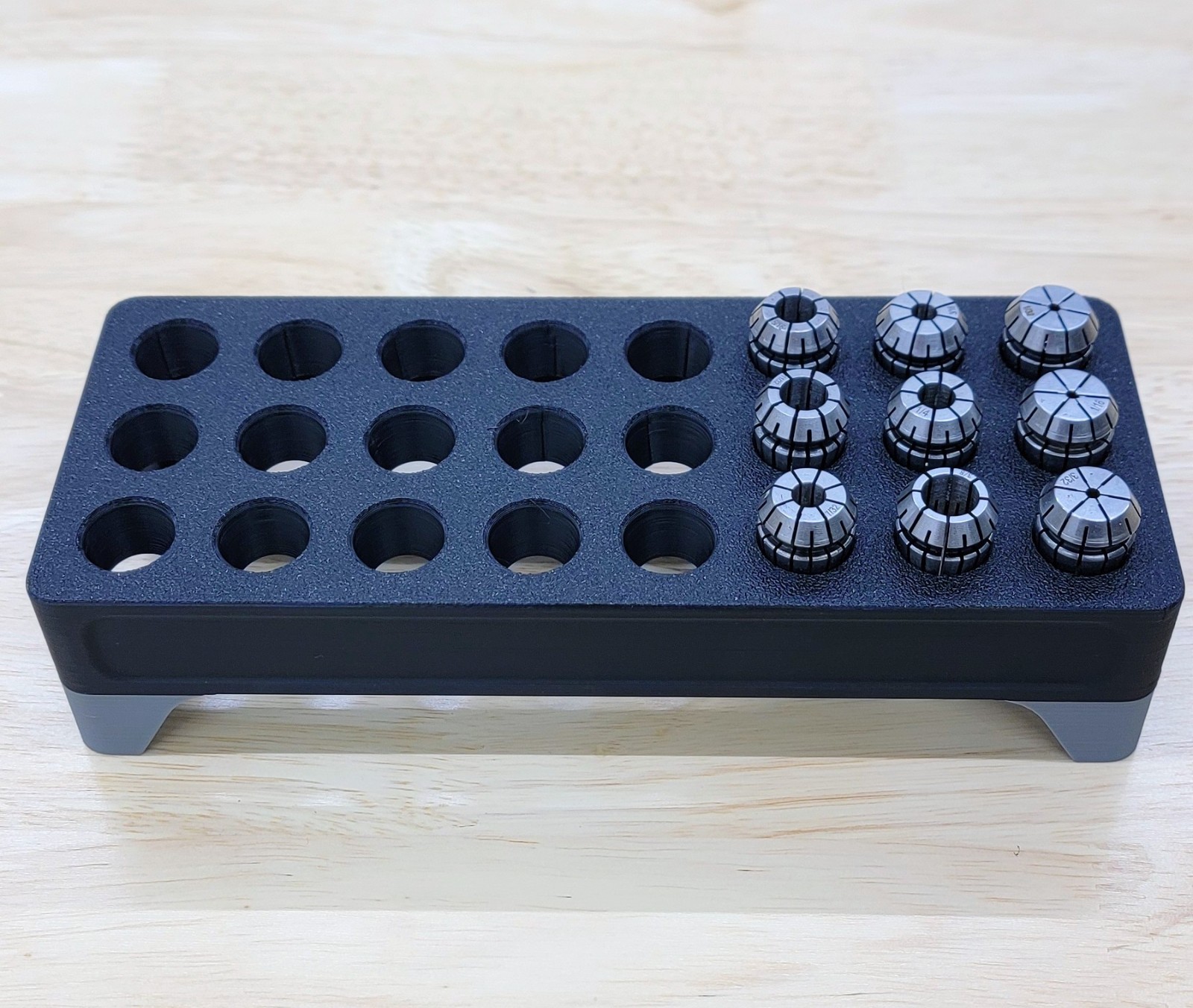 ER16 ER20 ER25 ER32 Collet Organizer Tray CNC Machine Shop Storage Holder