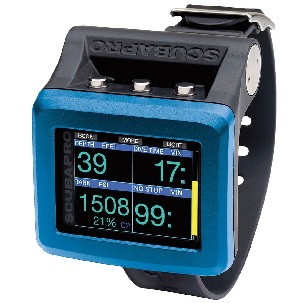 Scubapro G2 Tek Wrist Dive Computer, Blue/Black ~ Open Box
