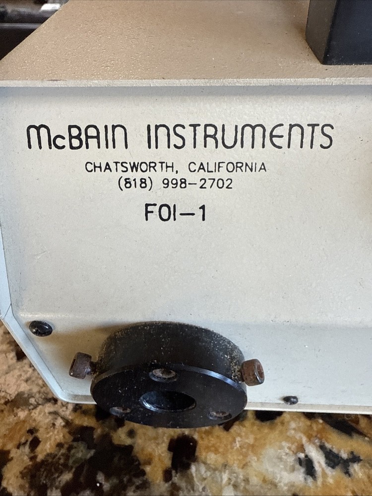 McBain Instruments FOI-1 Dual Fiber Optic Light Source