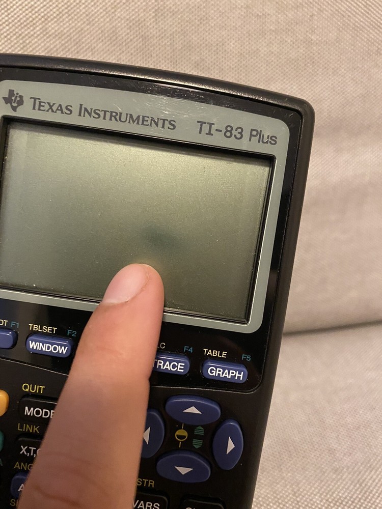 TI-83 Plus Graphing Calculator Texas Instruments TI83+ Graphic