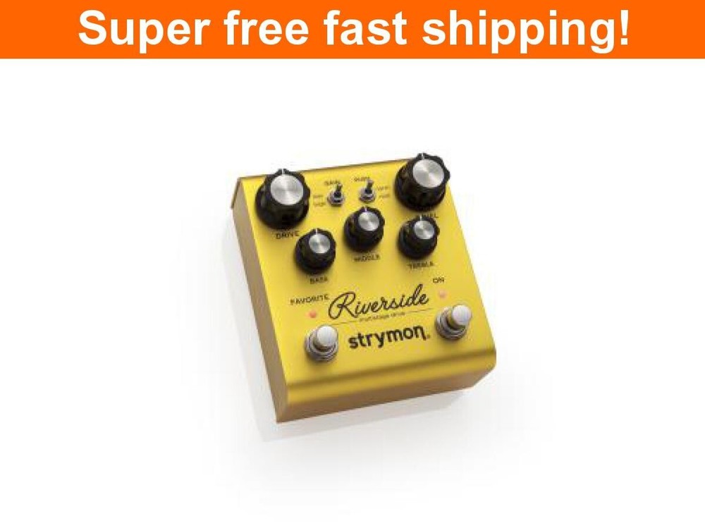 Strymon Riverside Multistage Drive Pedal-NEW