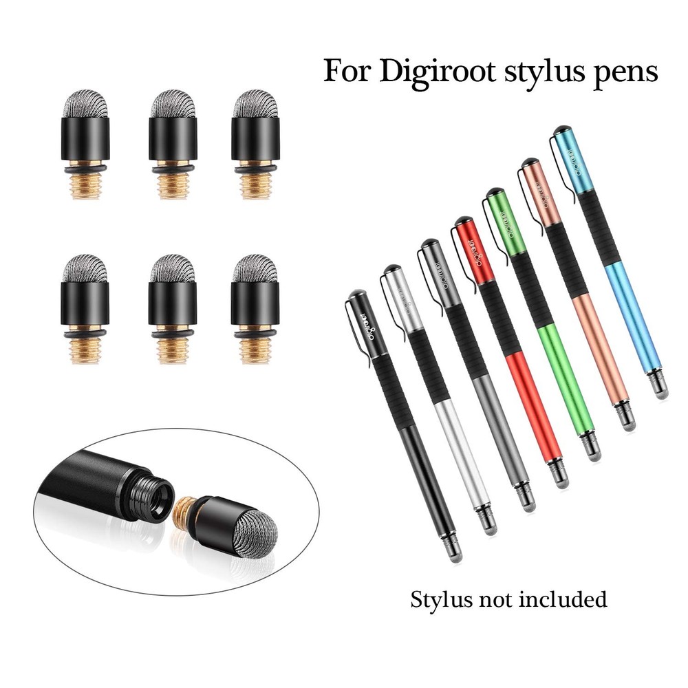 Digiroot High Precision Replacements Fiber Tips for Tips,