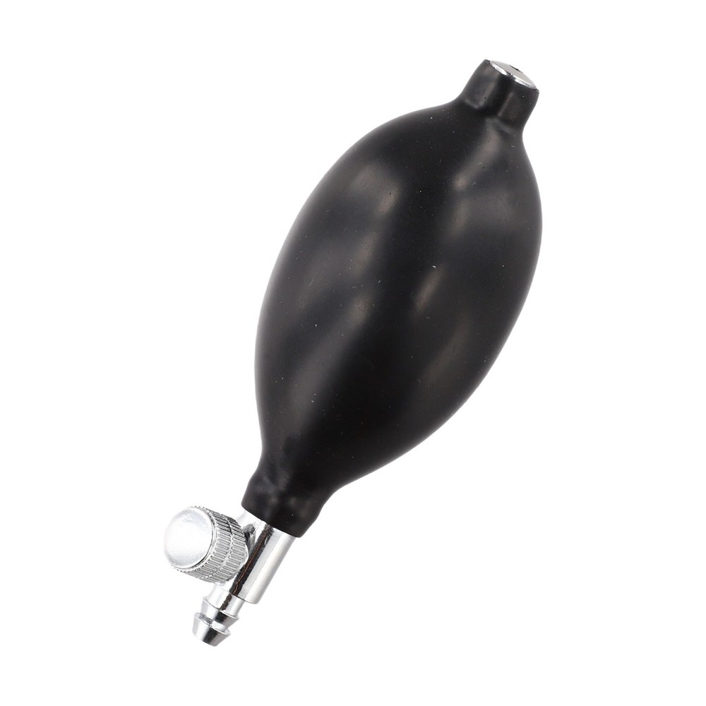 Black Rubber Replacement Sphygmomanometer Pump Bulb for Inflatable Devices