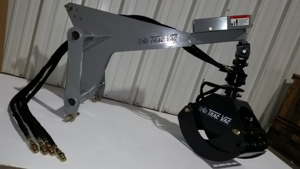 Log Grapple & Rotator Trac Vac Intermercato Valby Rotating head 3 Three Point