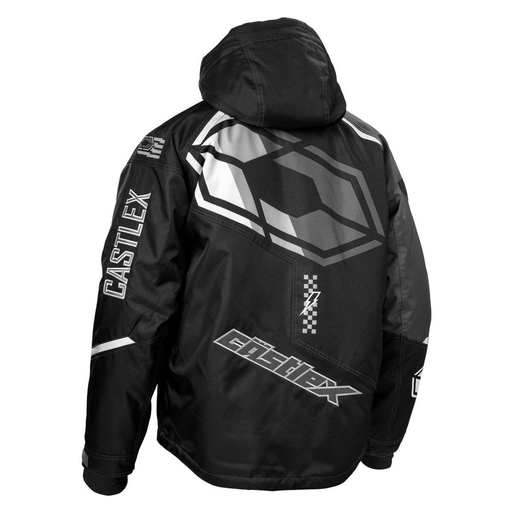 Castle X Black/Charcoal/Silver Code G5 Jacket 3455308M