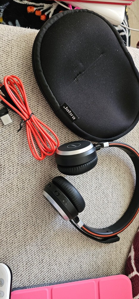 Jabra Evolve2 65 Stereo Wireless Headset (MS Teams, USB-A) - Black