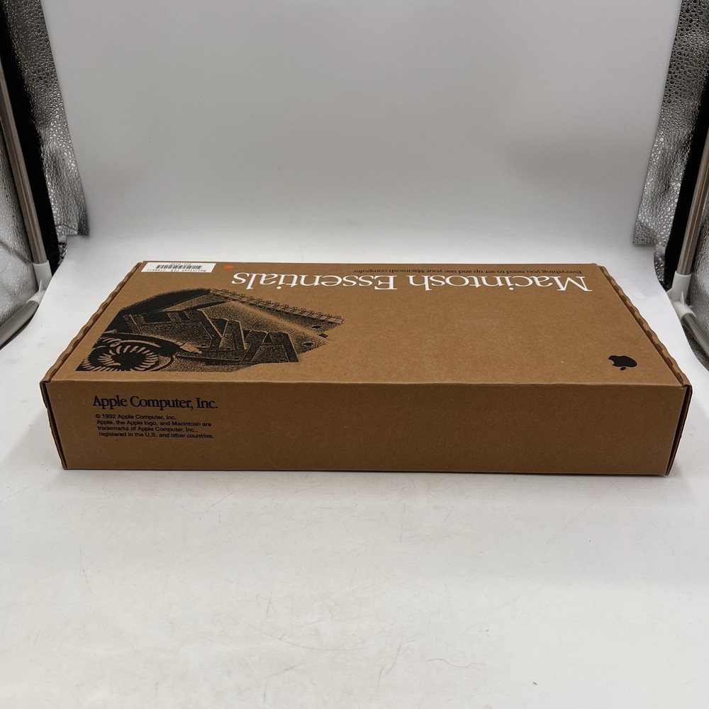Vintage* BOX ONLY* 1992 Macintosh Essentials From Apple Computers