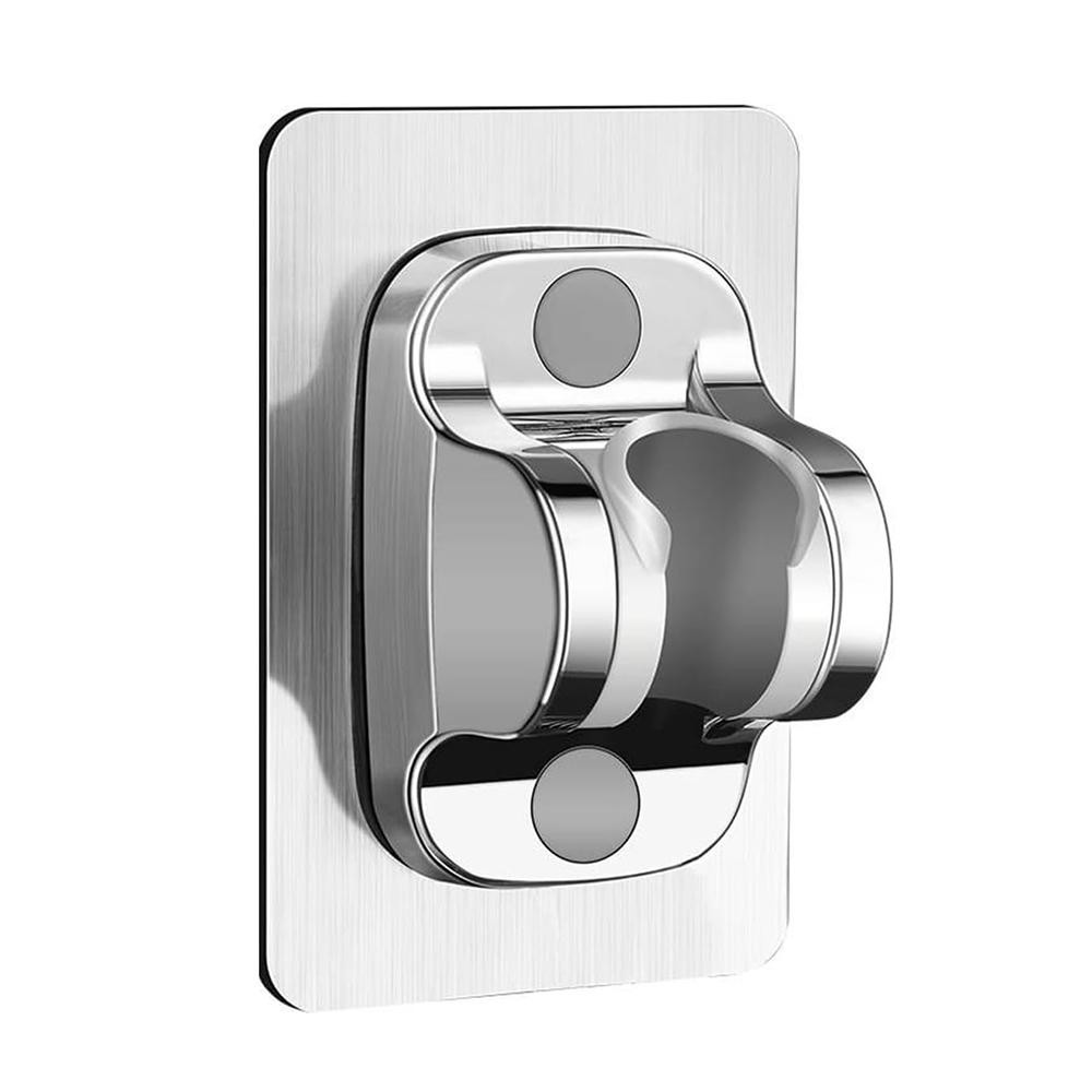 Wall Mount Shower Head Holder – Strong Adhesive Adjustable ABS Bathroom Bracket