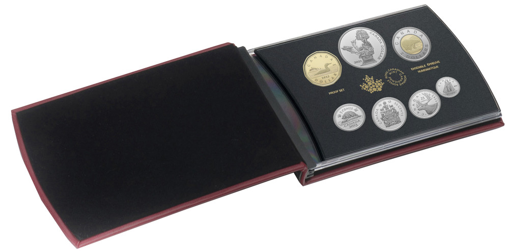 Canada 2023 Proof Set with Kit Coleman Silver Dollar