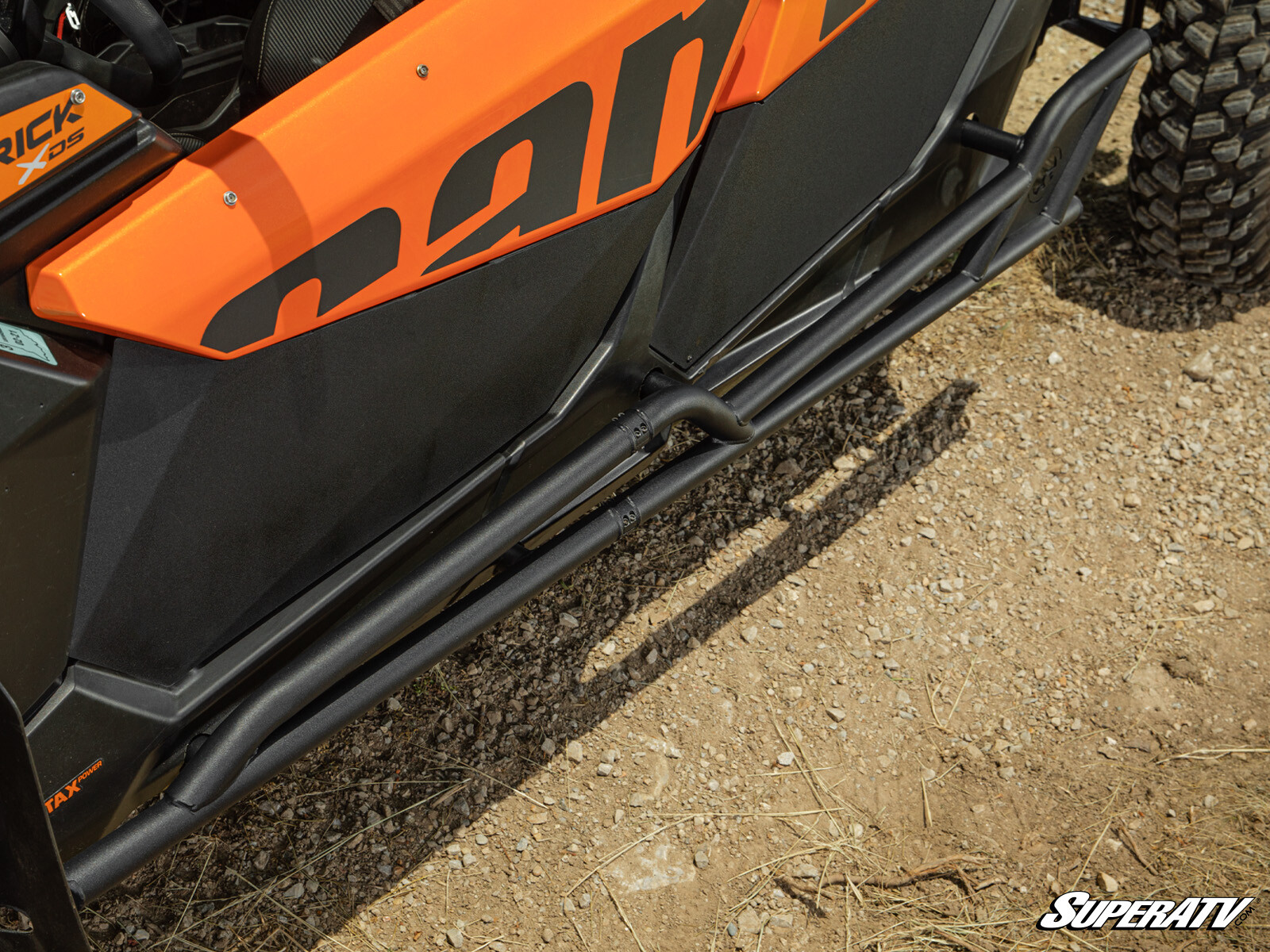 SuperATV Nerf Bars for Can-Am Maverick X3 MAX - Black