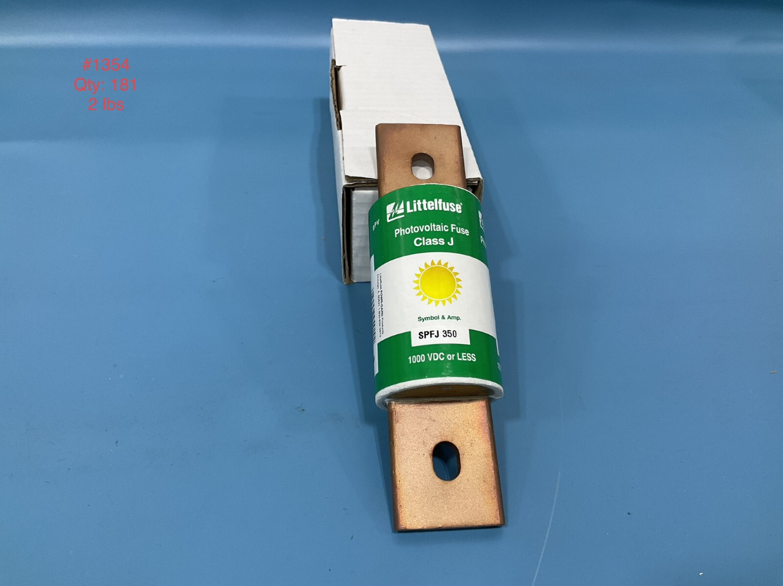 Littelfuse 1000VDC 350A Class J Photovoltaic Fuse SPFJ350 SPFJ 350 *NEW*