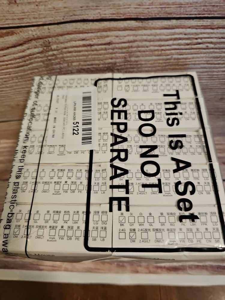 10x Bluetooth Wireless Mouse Thin For Laptop Universal Rechargeable Intelligent