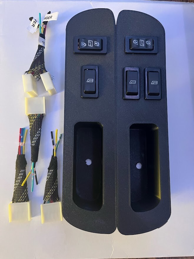 1995-1998 Nissan 240sx Driver Master Window switch & Passenger side switch [Set]