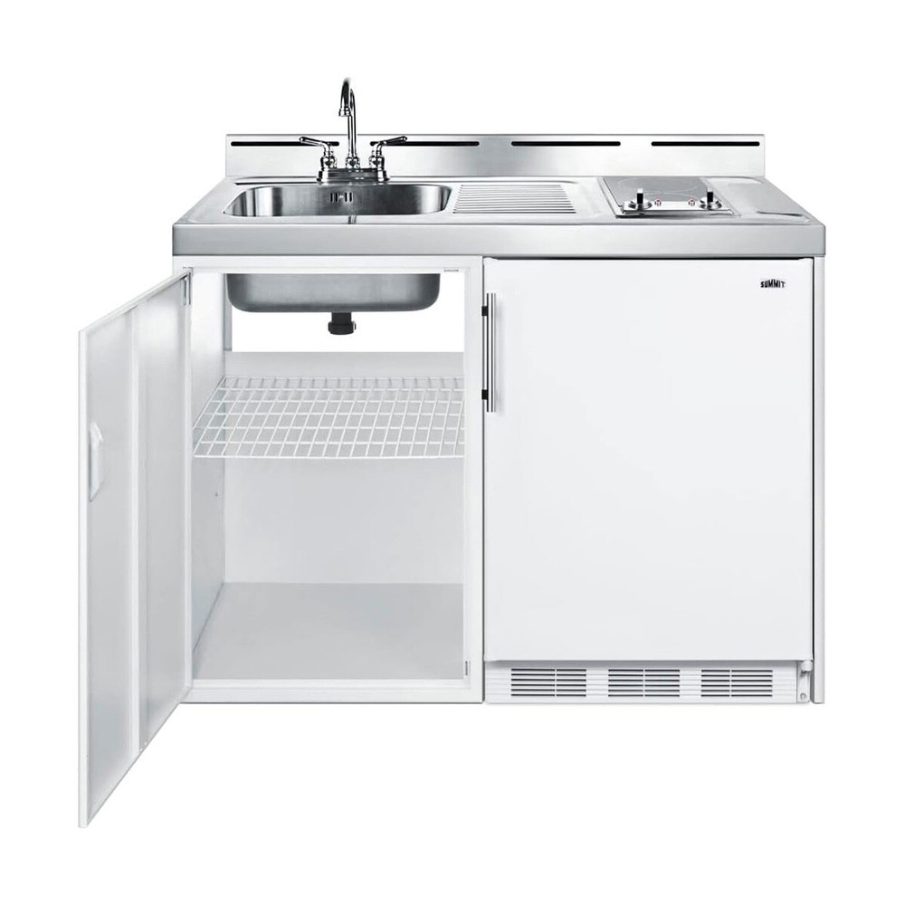 Summit C48ELGLASSPUMP Kitchenette