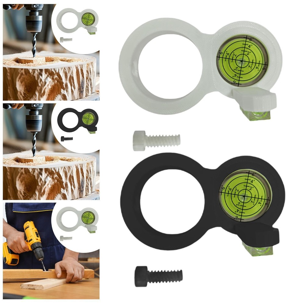 Small Circular Bubble Level Portable Horizontal Vertical Precision Lightweight