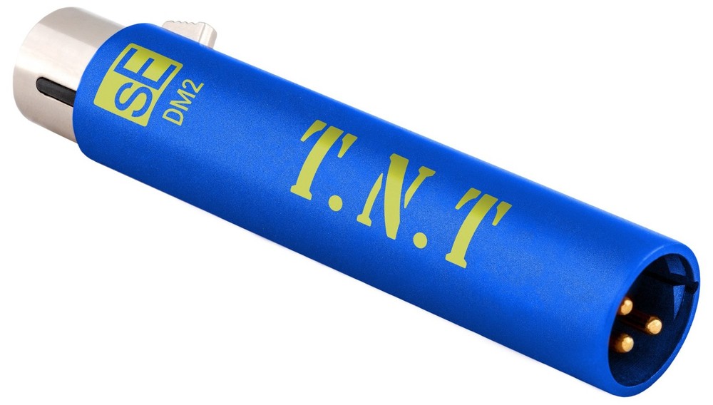 Se Electronics DM2 TNT Microphone Preamp For Dynamic+Passive Ribbon Mics+Cable