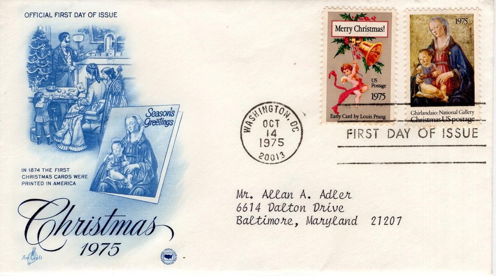 CHRISTMAS  - 1975 - DC3198