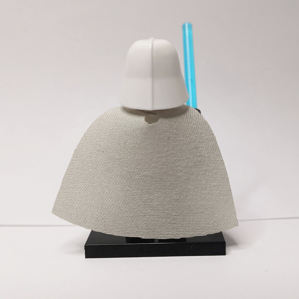 White Darth Vader Minifig