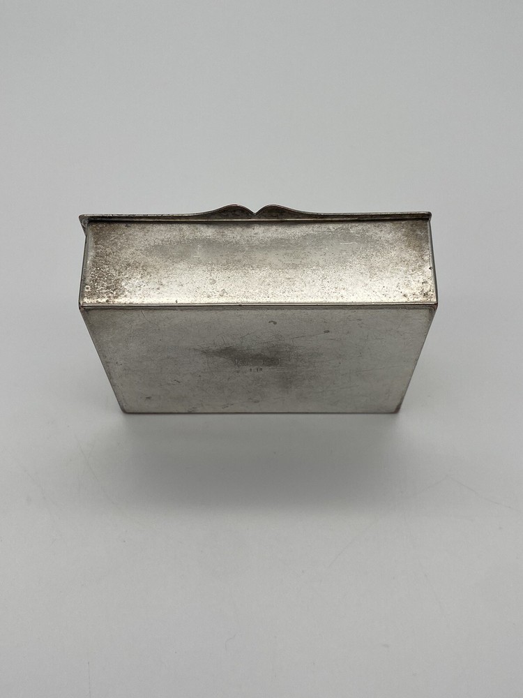 Vintage Cigarette Box Or Trinket Box Crescent Silverware MFG CO. INC.