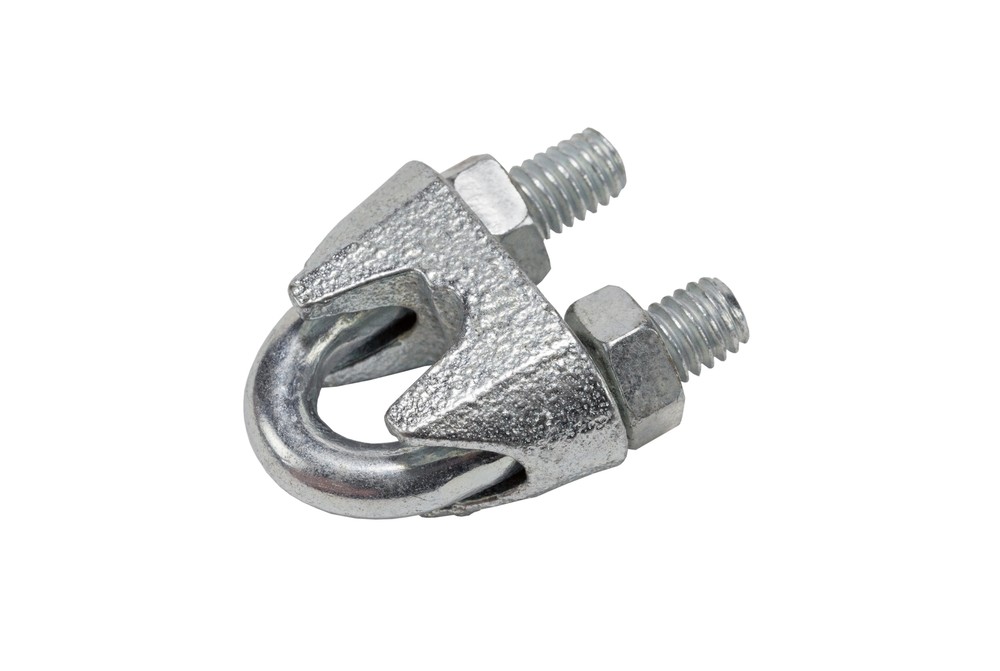 5/16" Galvanized Malleable Wire Rope Clips (25-Pack)
