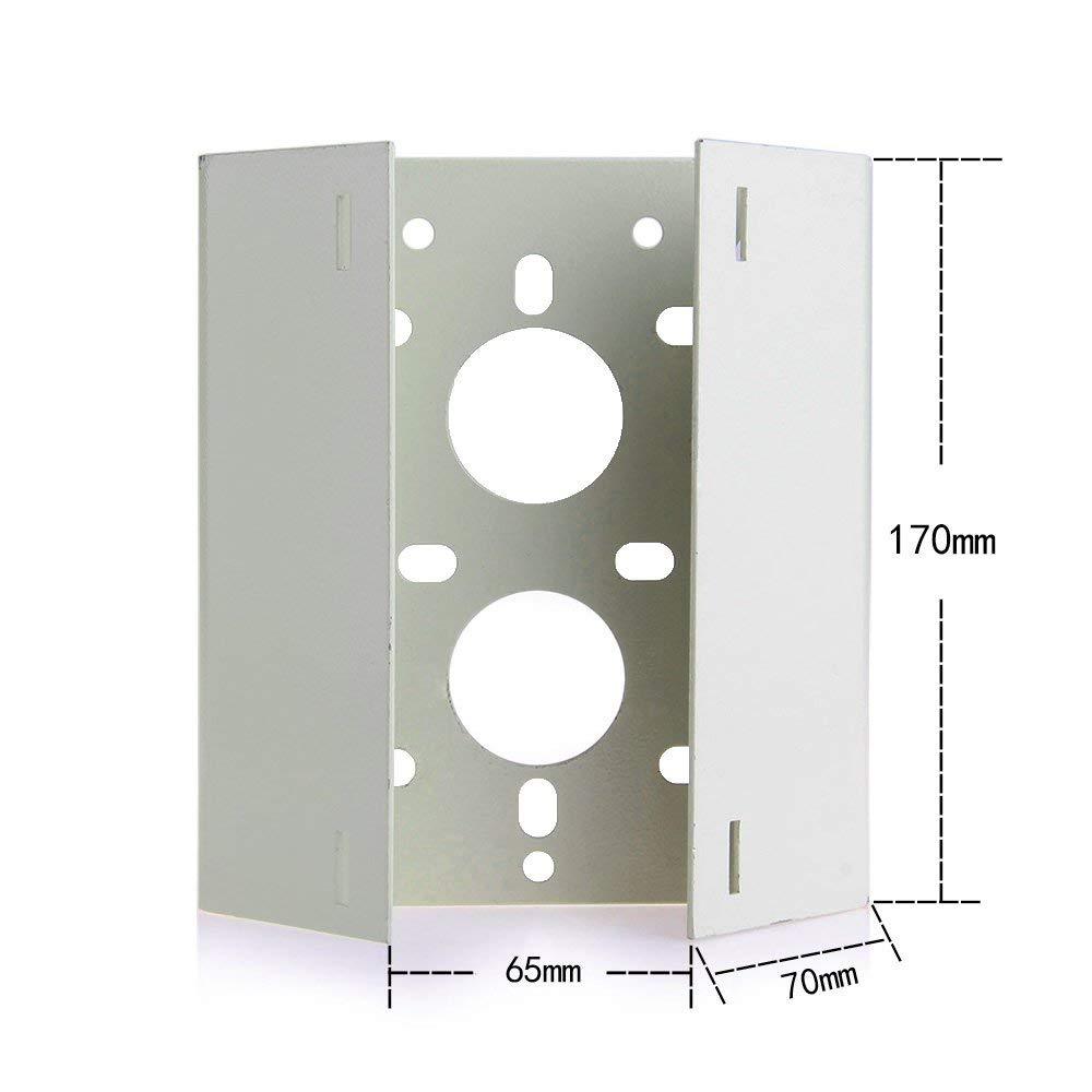 CCTV Camera Metal Mounting Bracket Universal Column Pole Mount Bracket 20CM