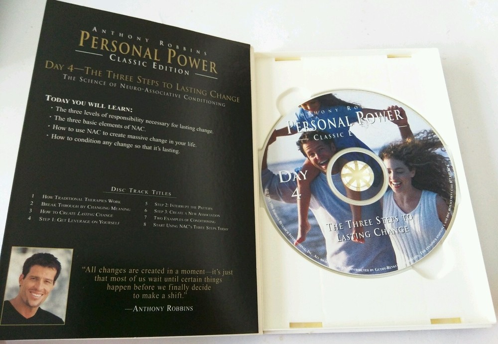 Personal Power - Classic Edition (CD, 1996) ANTHONY ROBBINS