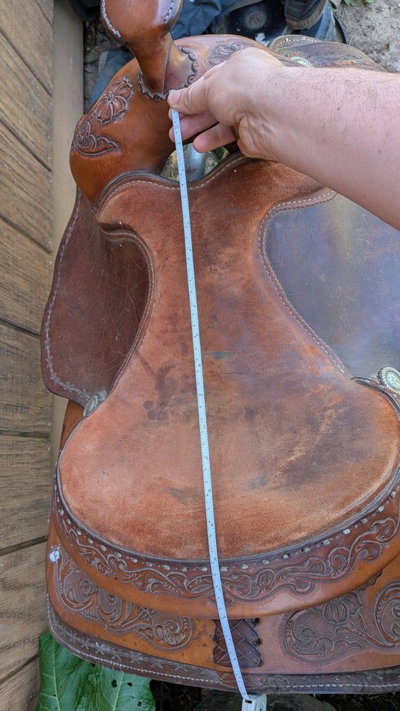 15.5" Mitch Harrison Western Saddle