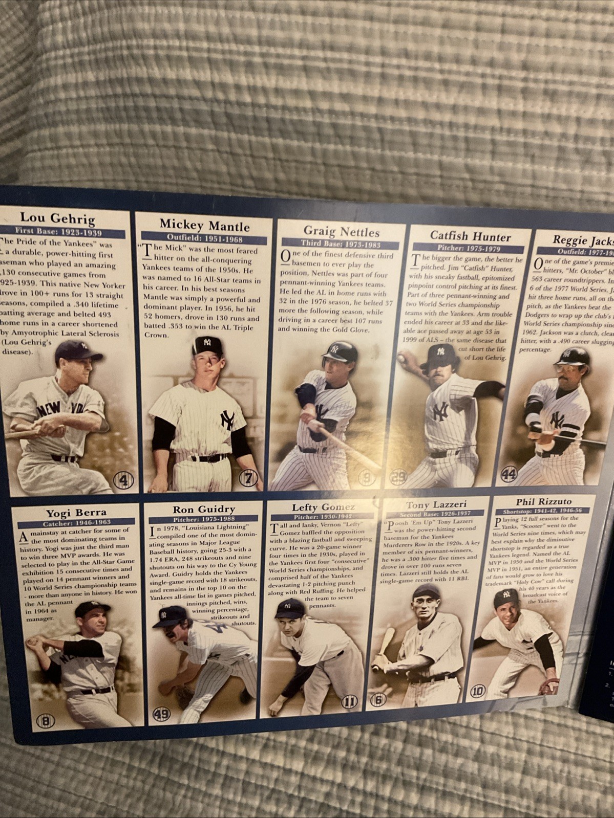 NEW YORK POST**YANKEES IMMORTALS 2005 MEDALLION COLLECTION [ COMPLETE ]