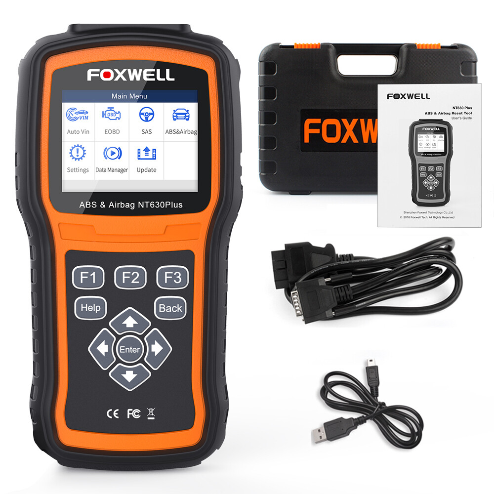 foxwell ABS SRS Reset OBD2 Scanner Car Code Reader Diagnostic Tool