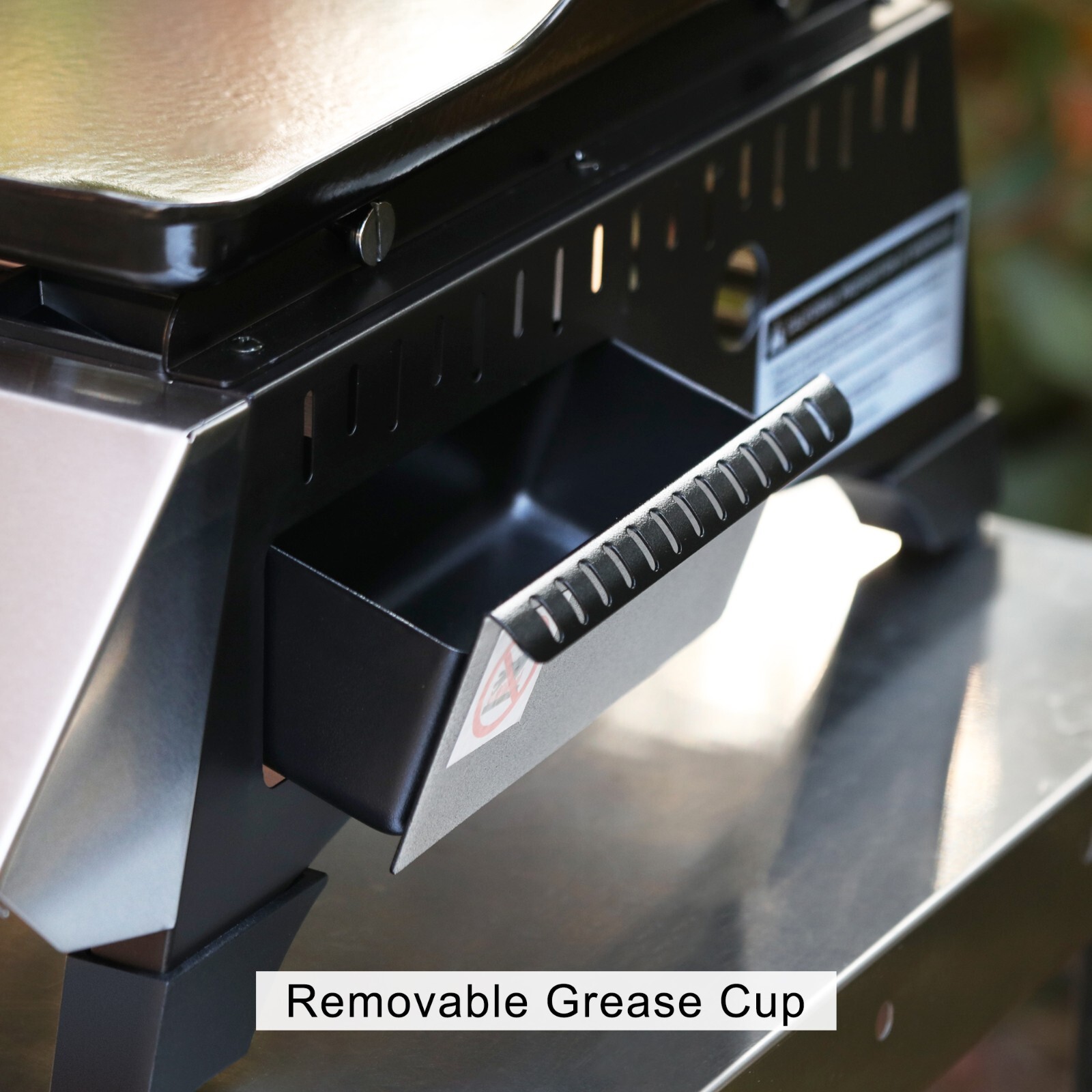 Royal Gourmet 3-Burner Tabletop Griddle Portable Gas Grill for Outdoor Camping