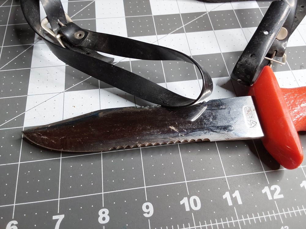 Wenoka Divers Knife Fixed Blade Model 7793