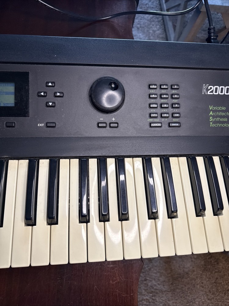 Kurzweil K2000 VAST Variable Architecture Synthesis Technology Keyboard Works