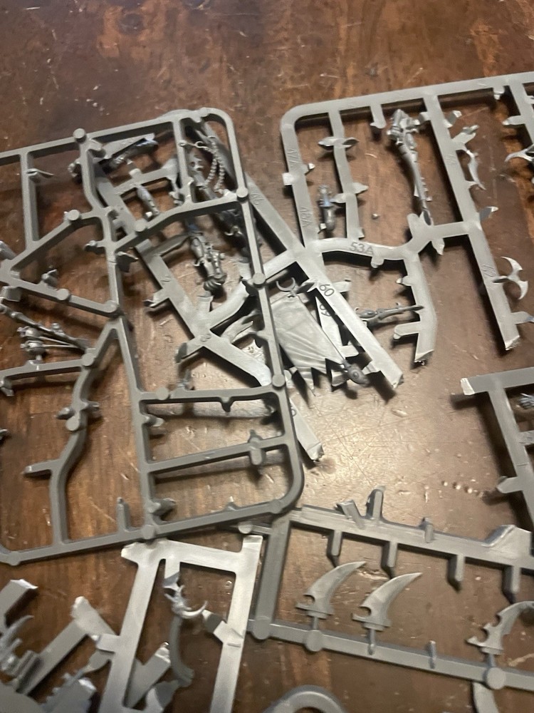 Warhammer 40 K Dark Elder Bit Lot. S8