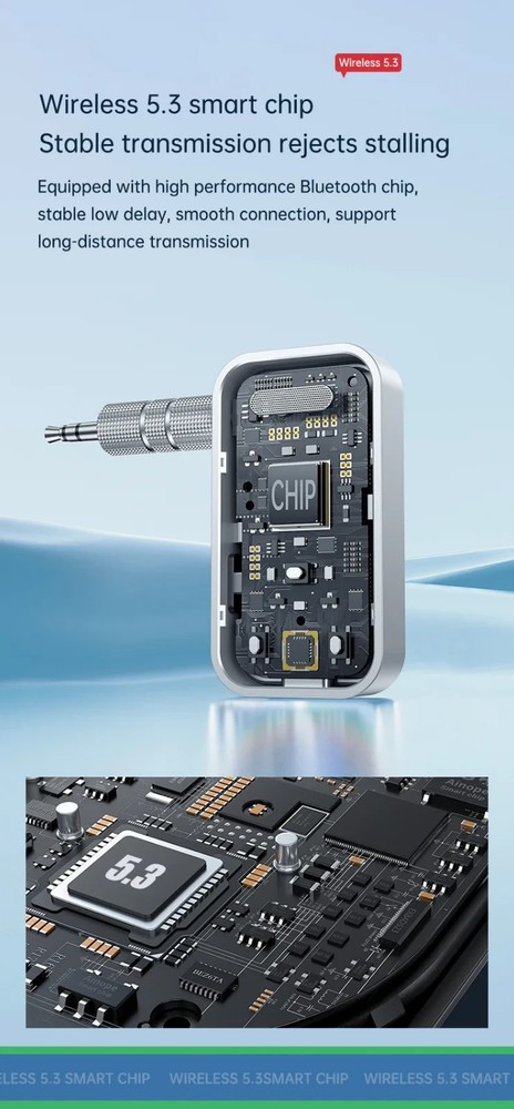 Bluetooth Wireless Car Transmitter AUX Receiver Adapter USB Charger Accessories