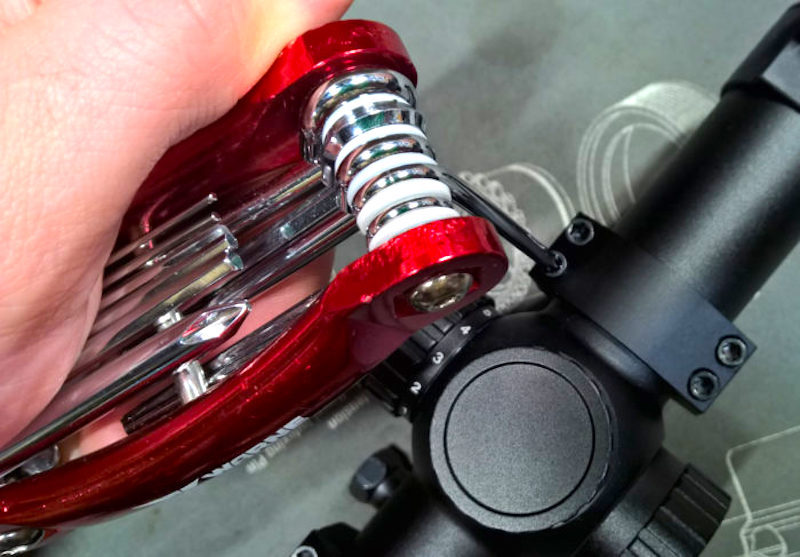 Warne Mfg Folding Gun Range Multi Tool - 12 Driver Bits