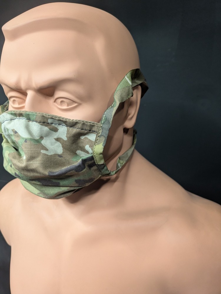 Multicam Face Mask Cover Barrier