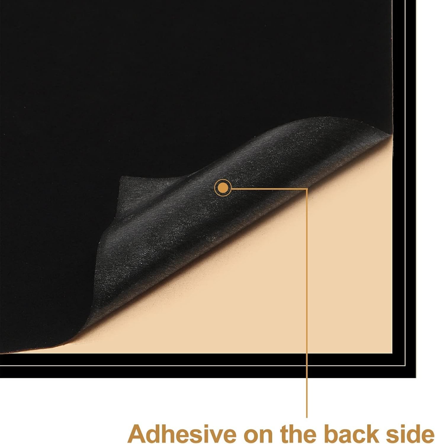 3PCS Self Adhesive Felt Sheet, Felt Sheets with Adhesive Backing, Peel and Stick