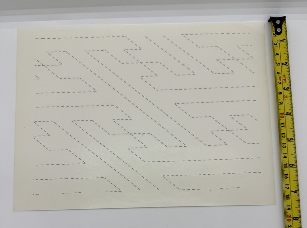 Sashiko Pattern Transfer Paper 6 pieces Japan
