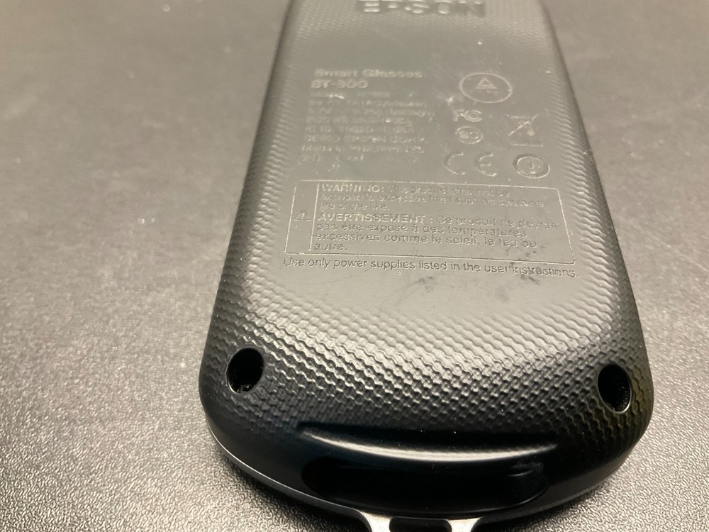 controller unit for the Epson Moverio BT-300 smart glasses.