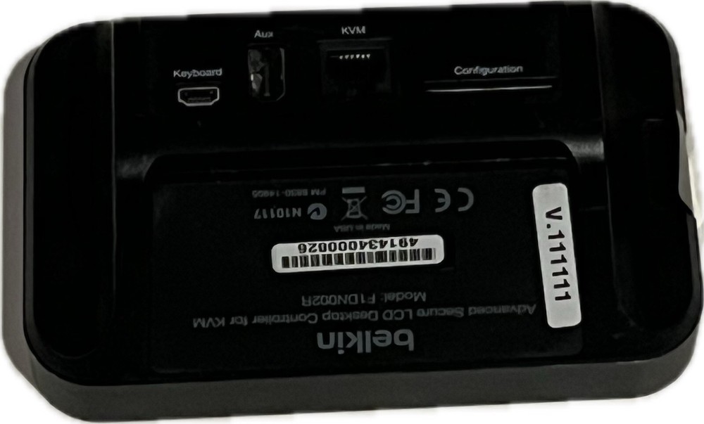 KVM Switch Advanced Secure LCD Desktop Controller Belkin F1DN002R