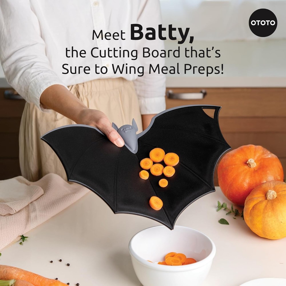 OTOTO Bat Shape Cutting Board Plastic