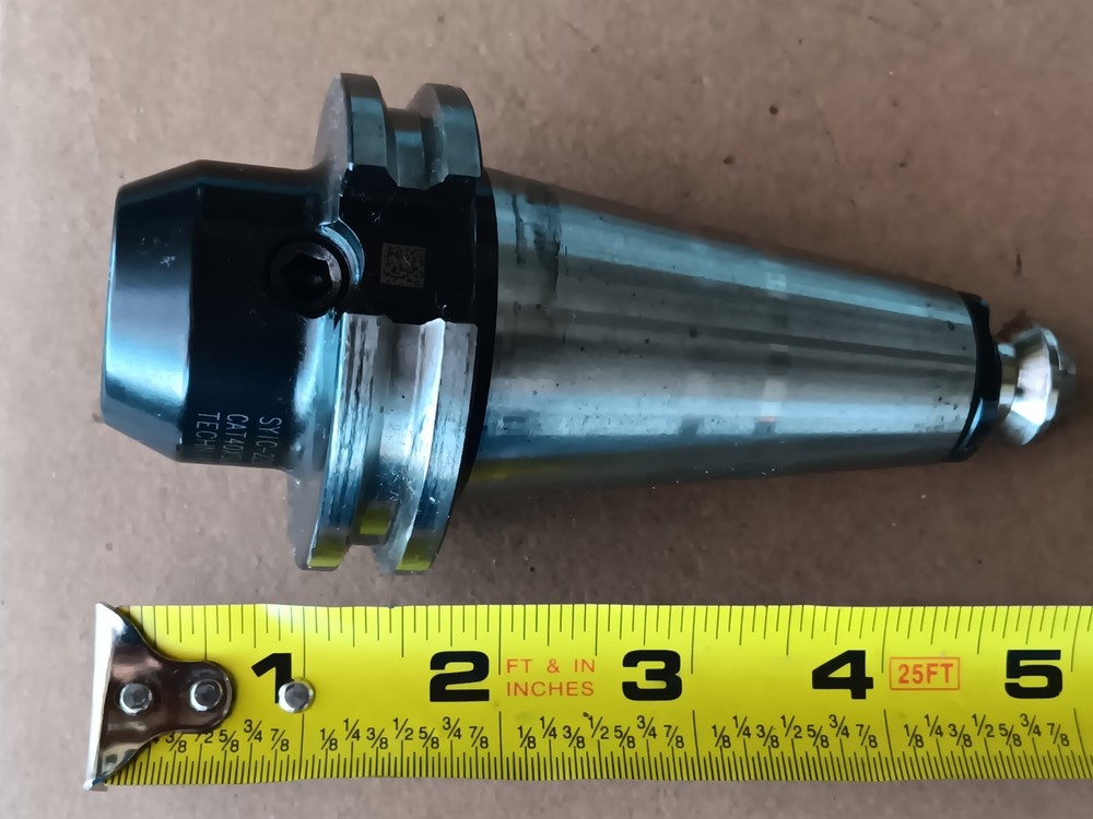 Techniks CAT40 1/2" ID Solid End Mill Tool Holder CNC Lathe SYIC-22917 .5
